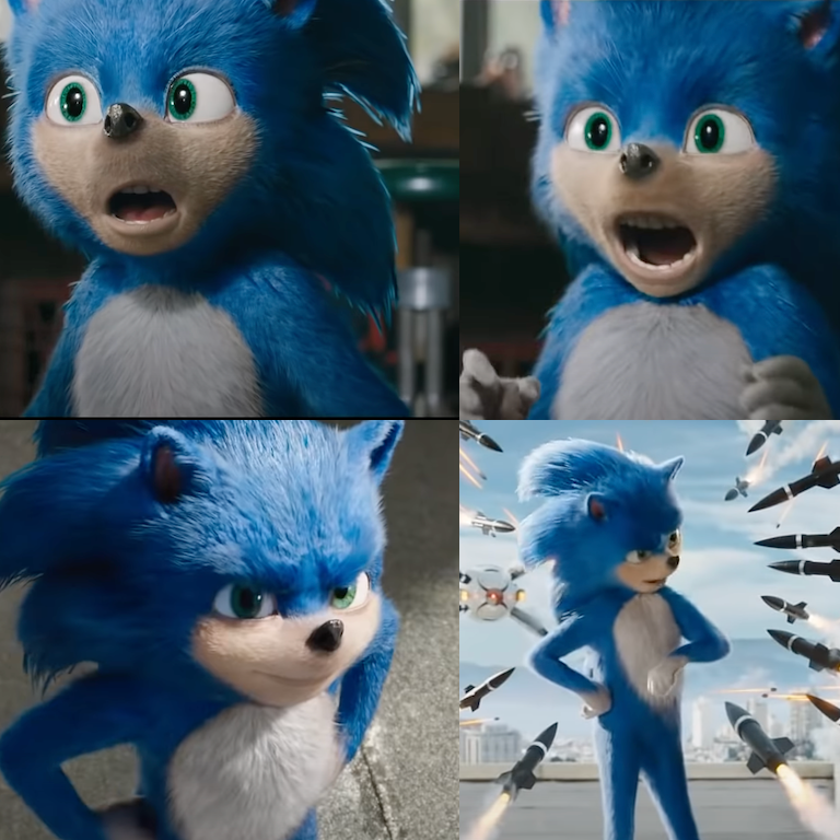 He&rsquo;s Sonic, but Ugly. via Paramount Pictures